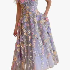 Floral Embroidered Dress